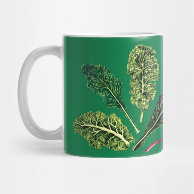 Go Green - Leafy greens pattern by AmandaDilworth